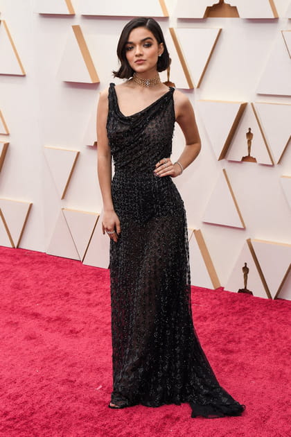 Rachel Zegler en robe Dior