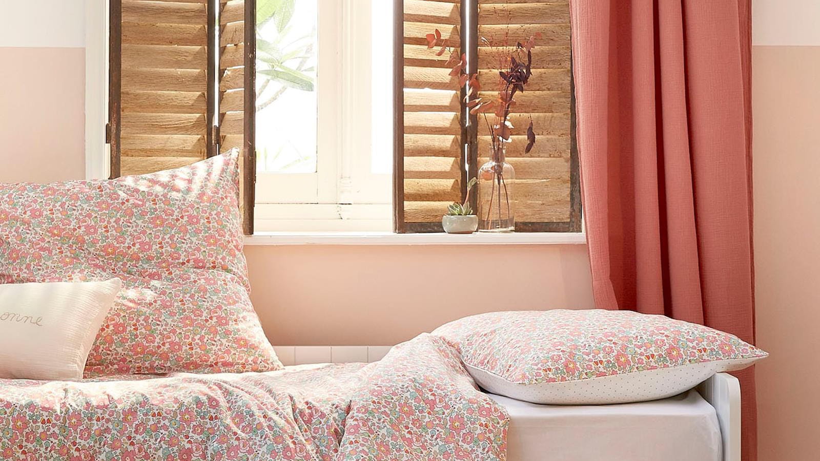 Une housse de couette Liberty