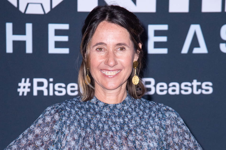 Alexia Laroche-Joubert, rayonnante avec son carr&eacute;