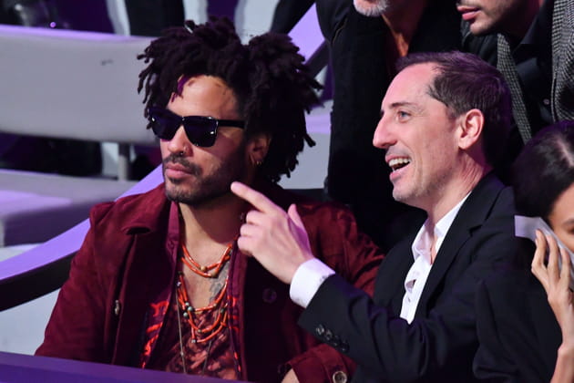 Gad Elmaleh a essayé de faire rire Lenny Kravitz