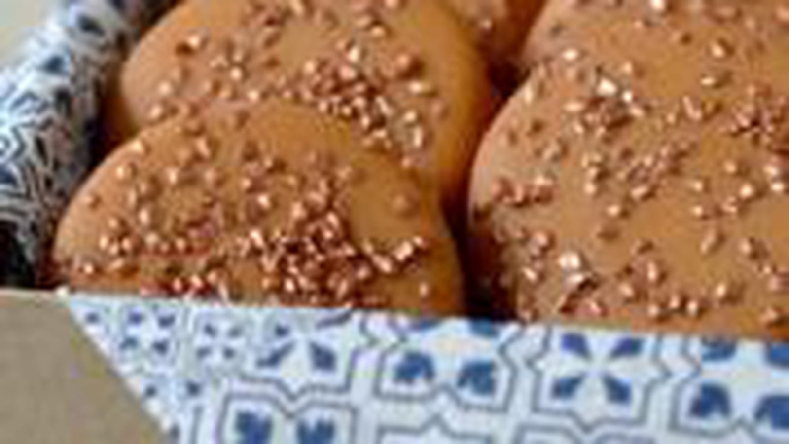 Biscuits sablés à la crème de marron