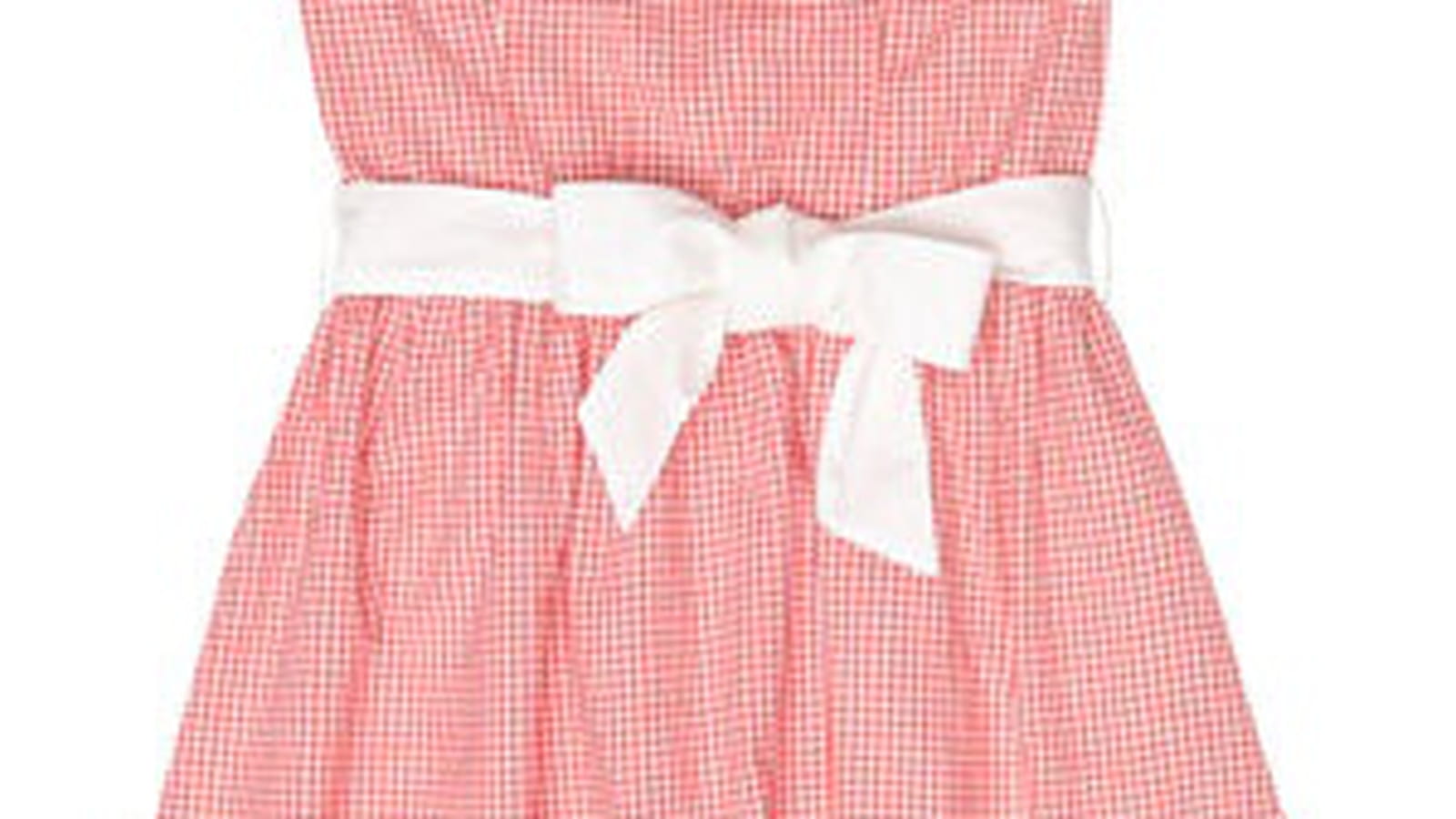 Robe bustier en vichy de Gémo