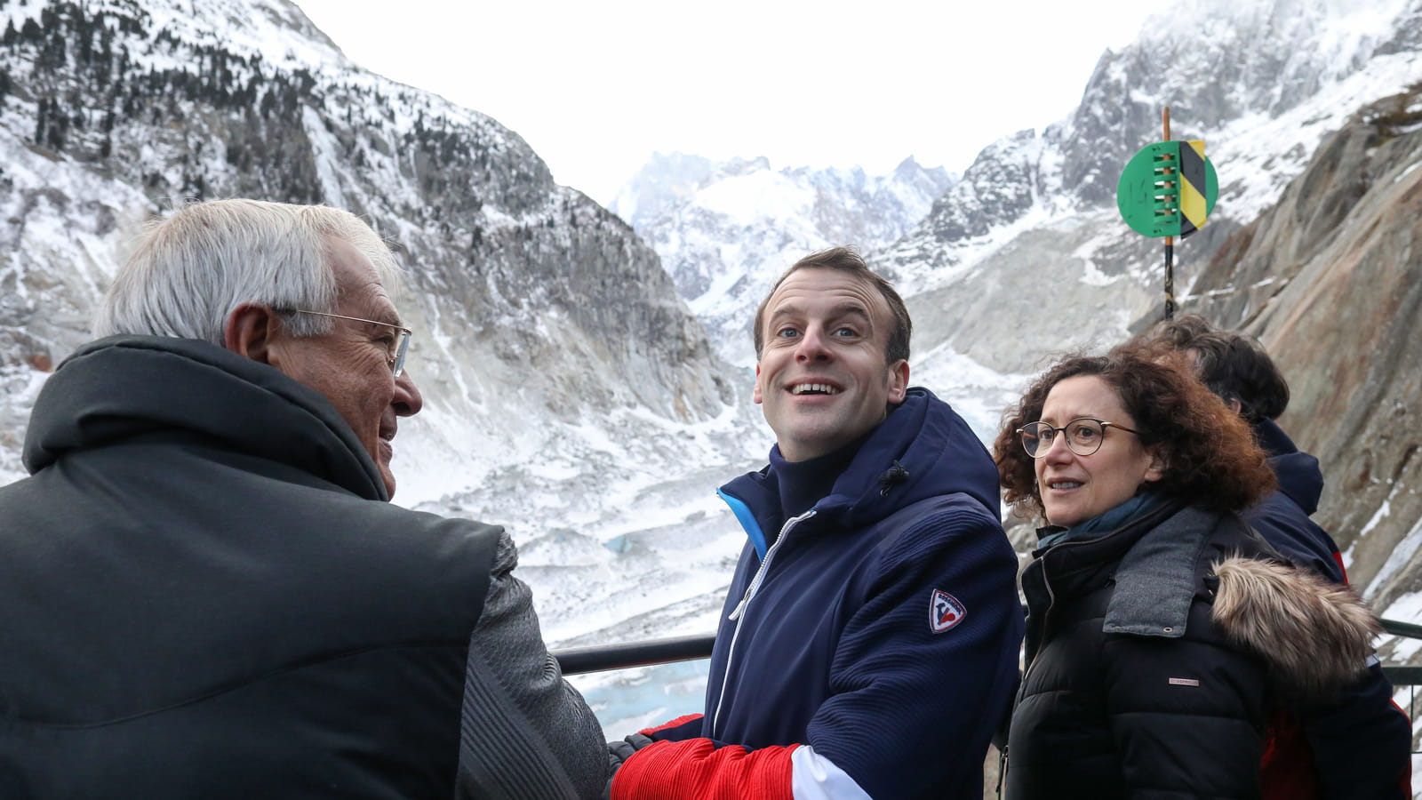 Emmanuel Macron et Emmanuelle Wargon