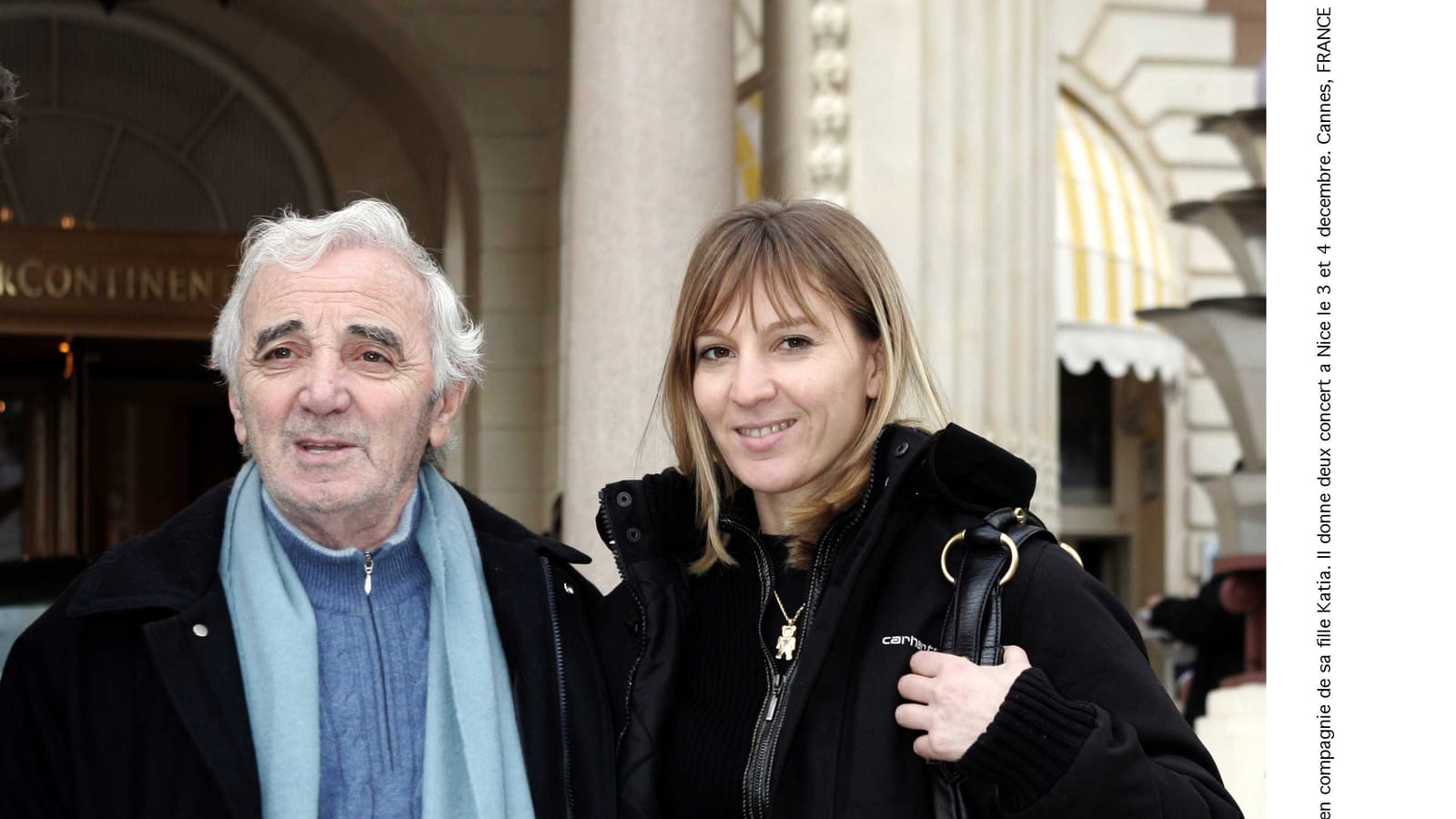 Avec Katia à Cannes