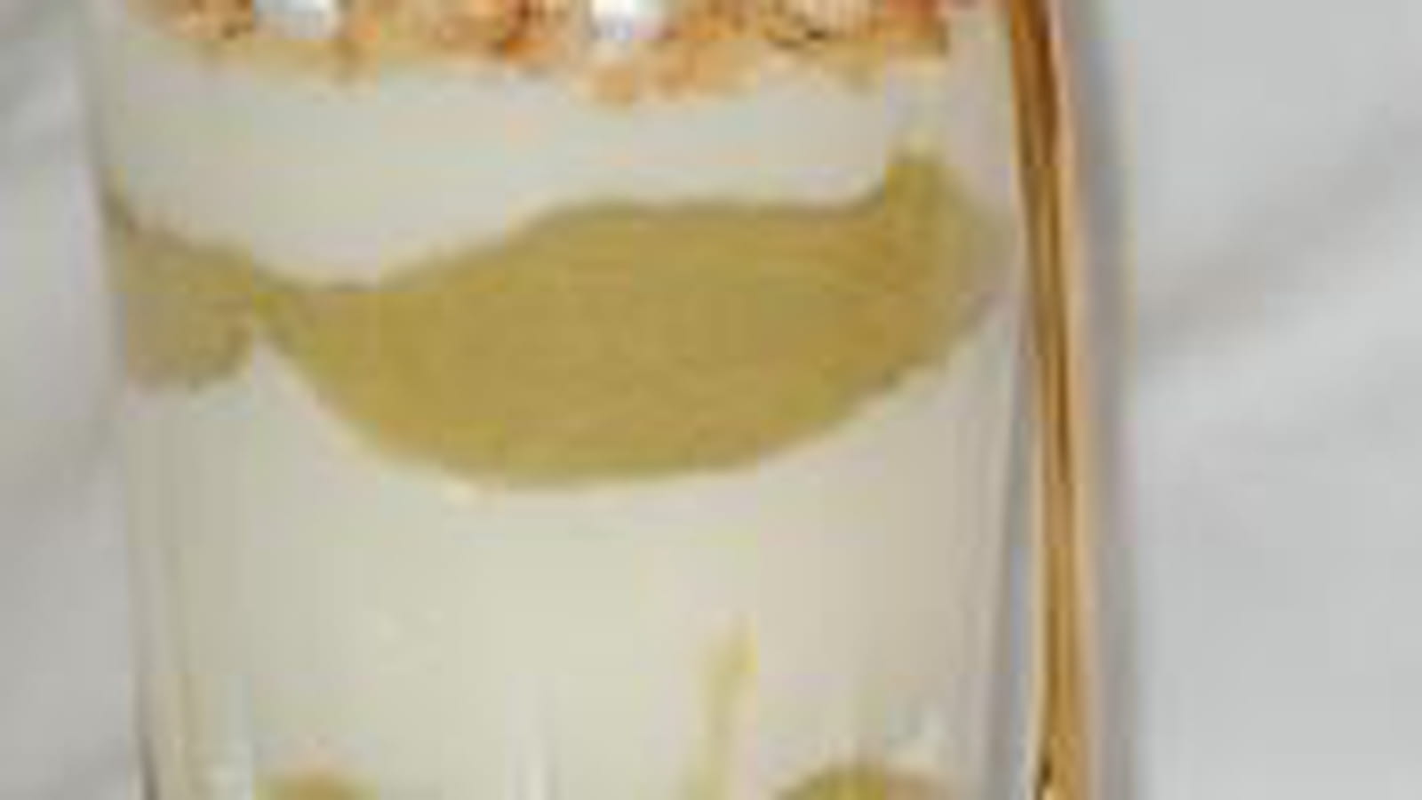 Verrine rhubarbe-chocolat blanc