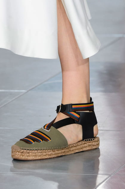 Les espadrilles du d&eacute;fil&eacute; Paul Smith