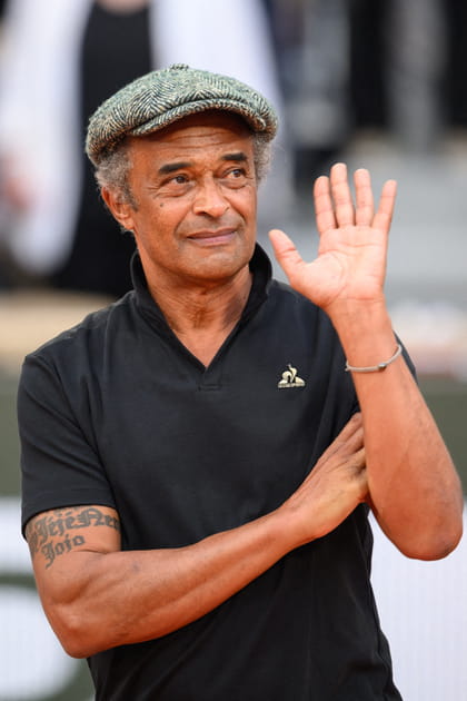 Yannick Noah était l'invité d'honneur à Roland-Garros