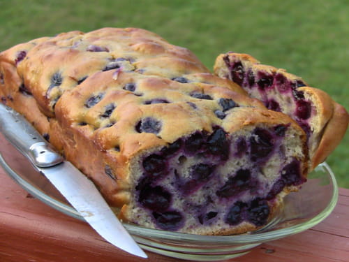 Cake aux bleuets