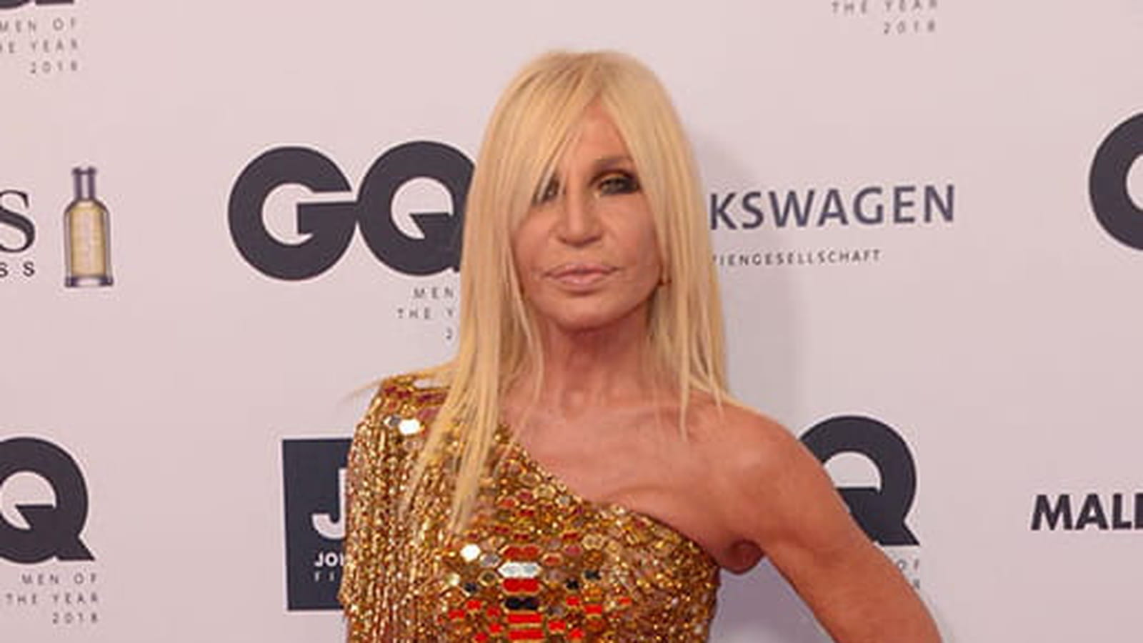 Donatella Versace le 8 novembre 2018