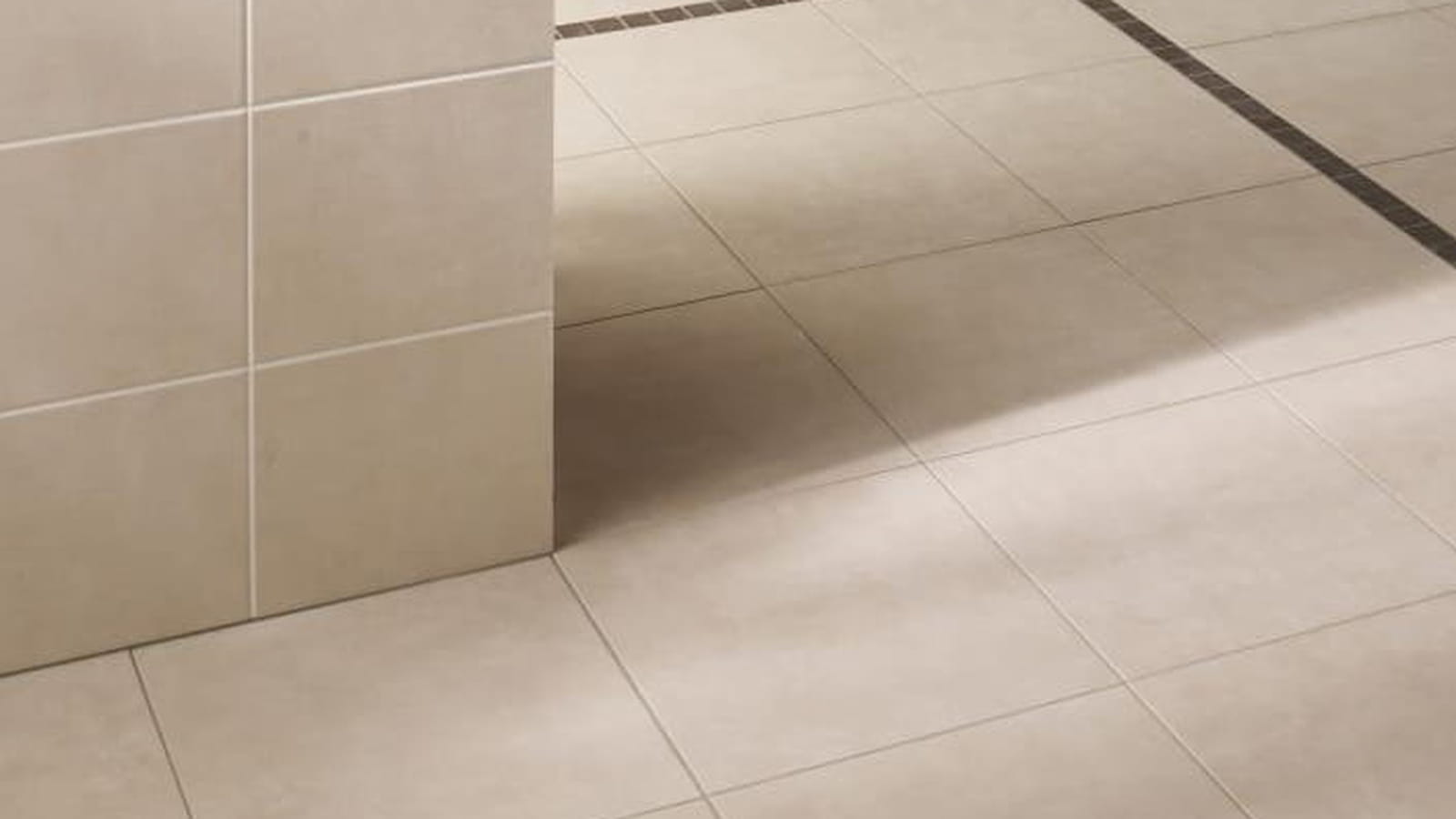 Carrelage avec frise