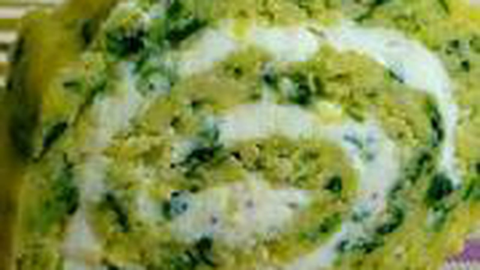 Roulés épinards-wasabi et chèvre