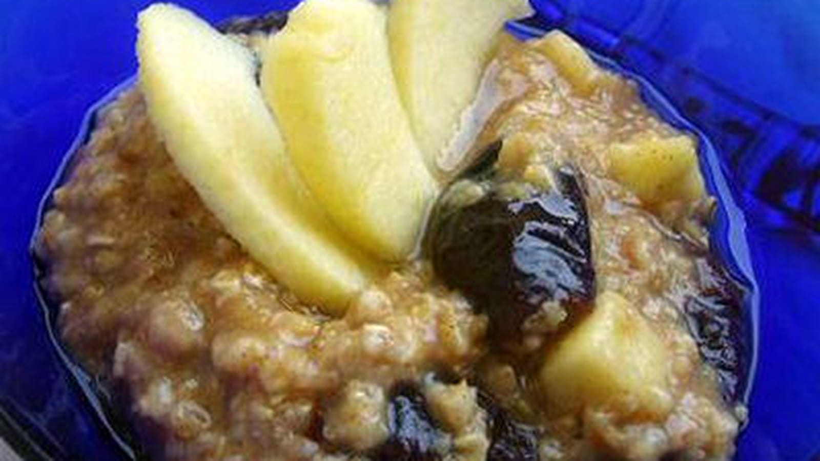 Porridge pommes-pruneaux