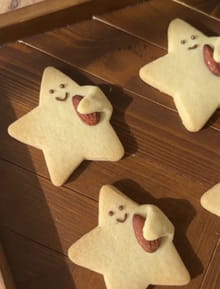 Biscuits sablés étoiles de Noël : Etape 3