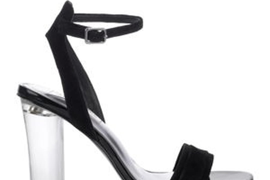 Sandales Noires Marks And Spencer – Taille UK 5 (EU 38) – Textile, Style Slingback – Neuf Sans Boîte