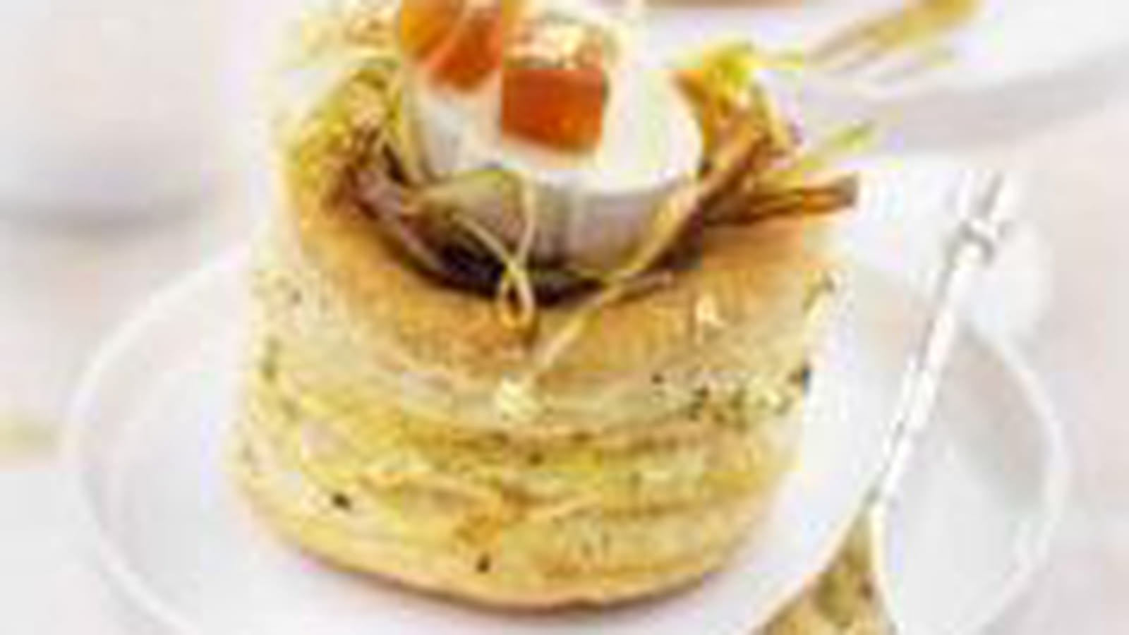 Vol au vent poireau frit 