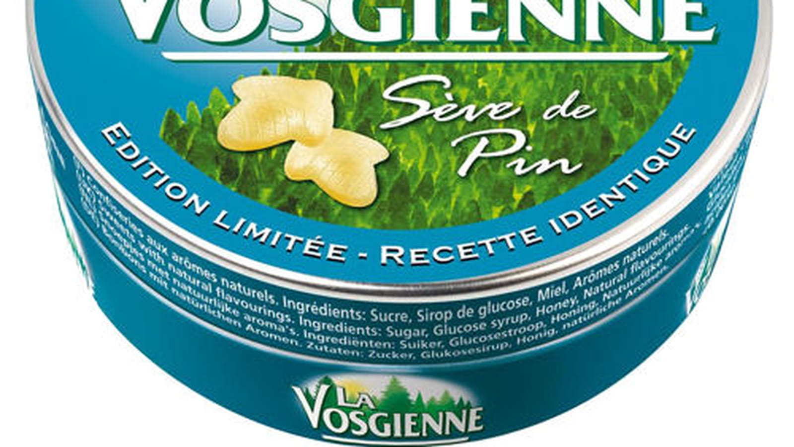 Bonbons à la sève de pin de La Vosgienne