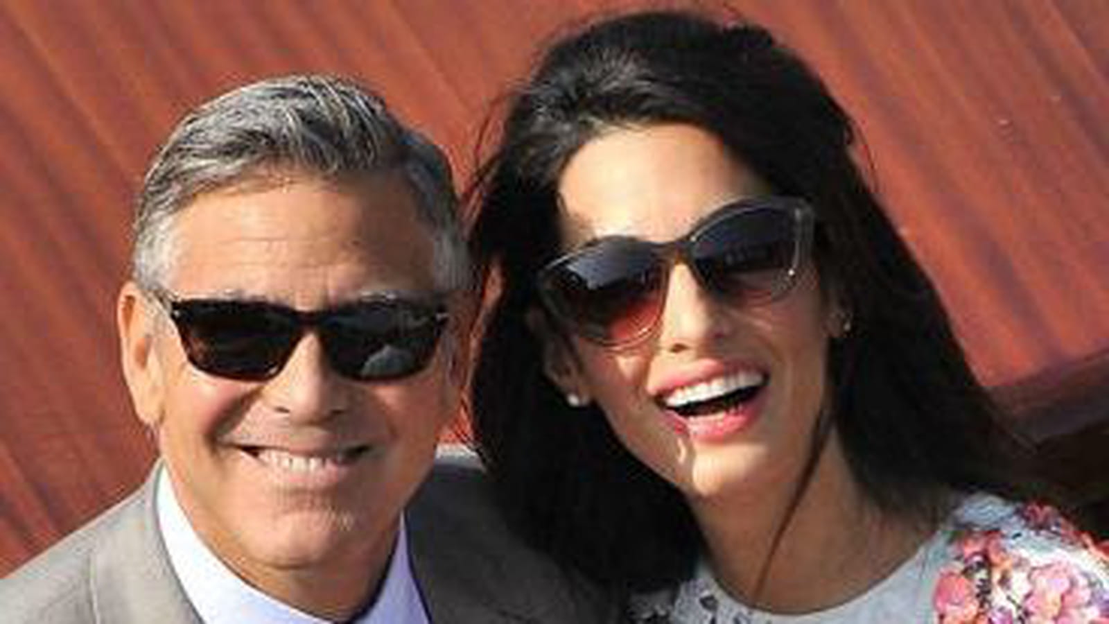 Amal et George Clooney 