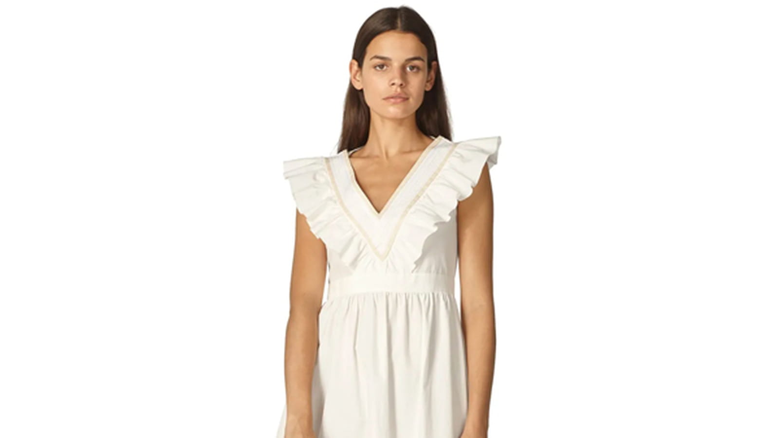 Robe blanche A.P.C. 