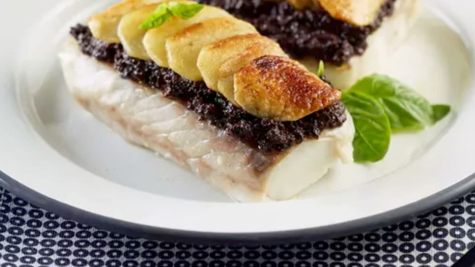 Filet de lieu en écailles de Ratte du Touquet