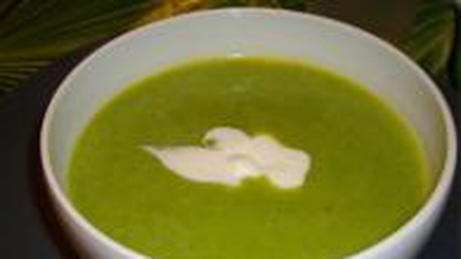 Soupe aux petits pois 