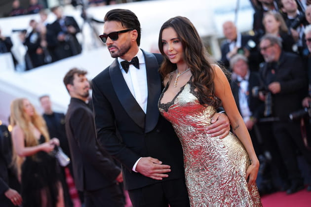 Nabilla et Thomas Vergara, toujours aussi amoureux sur le tapis rouge de Cannes