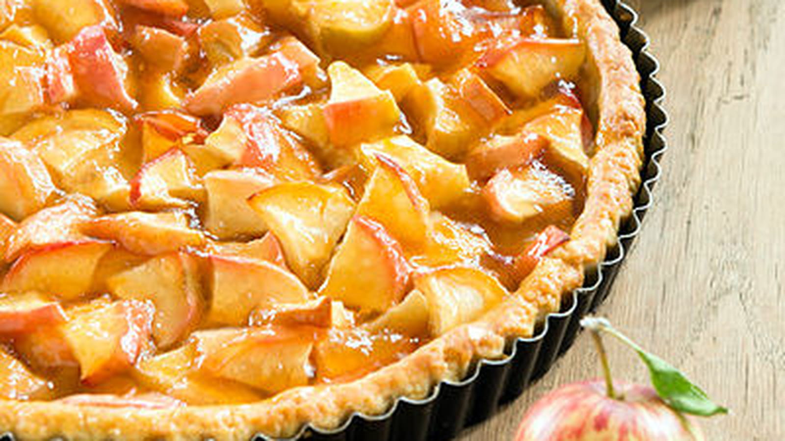 Tarte aux pommes et à la Gelée de Coings