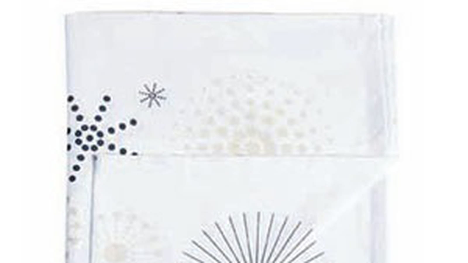 Nappe "Flocons" de Monoprix