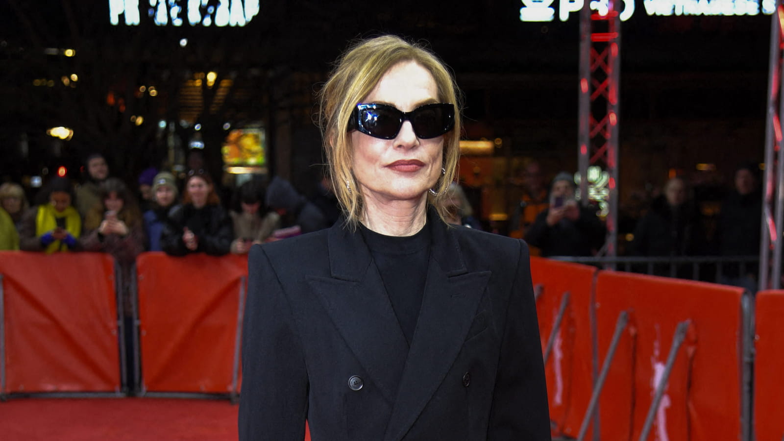 Isabelle Huppert le 19 février 2024