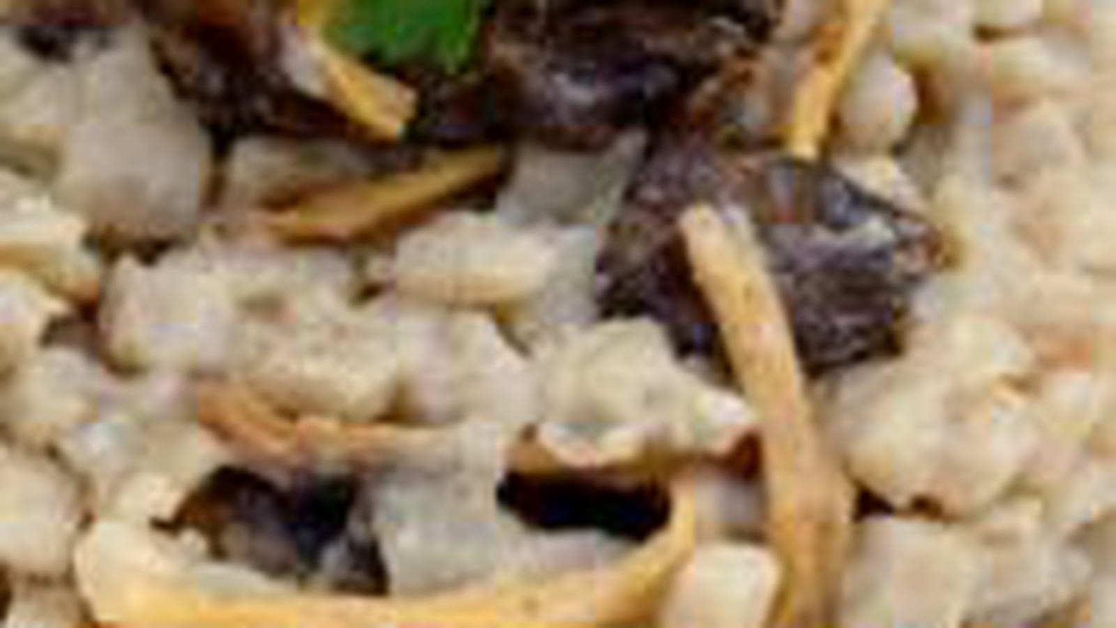 Risotto de crozets aux chanterelles