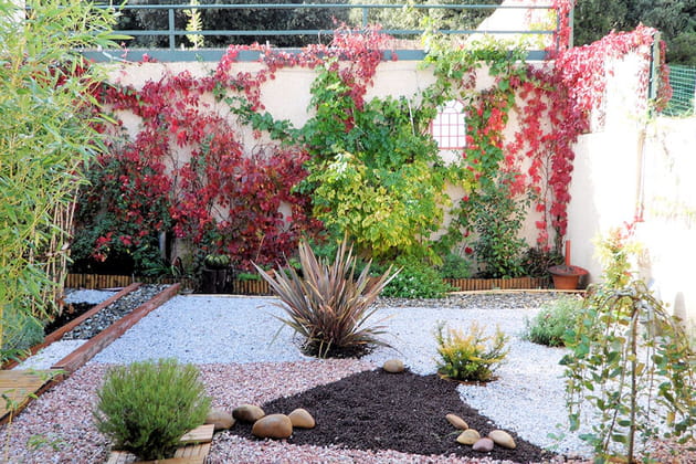 Jardin zen et color&eacute;