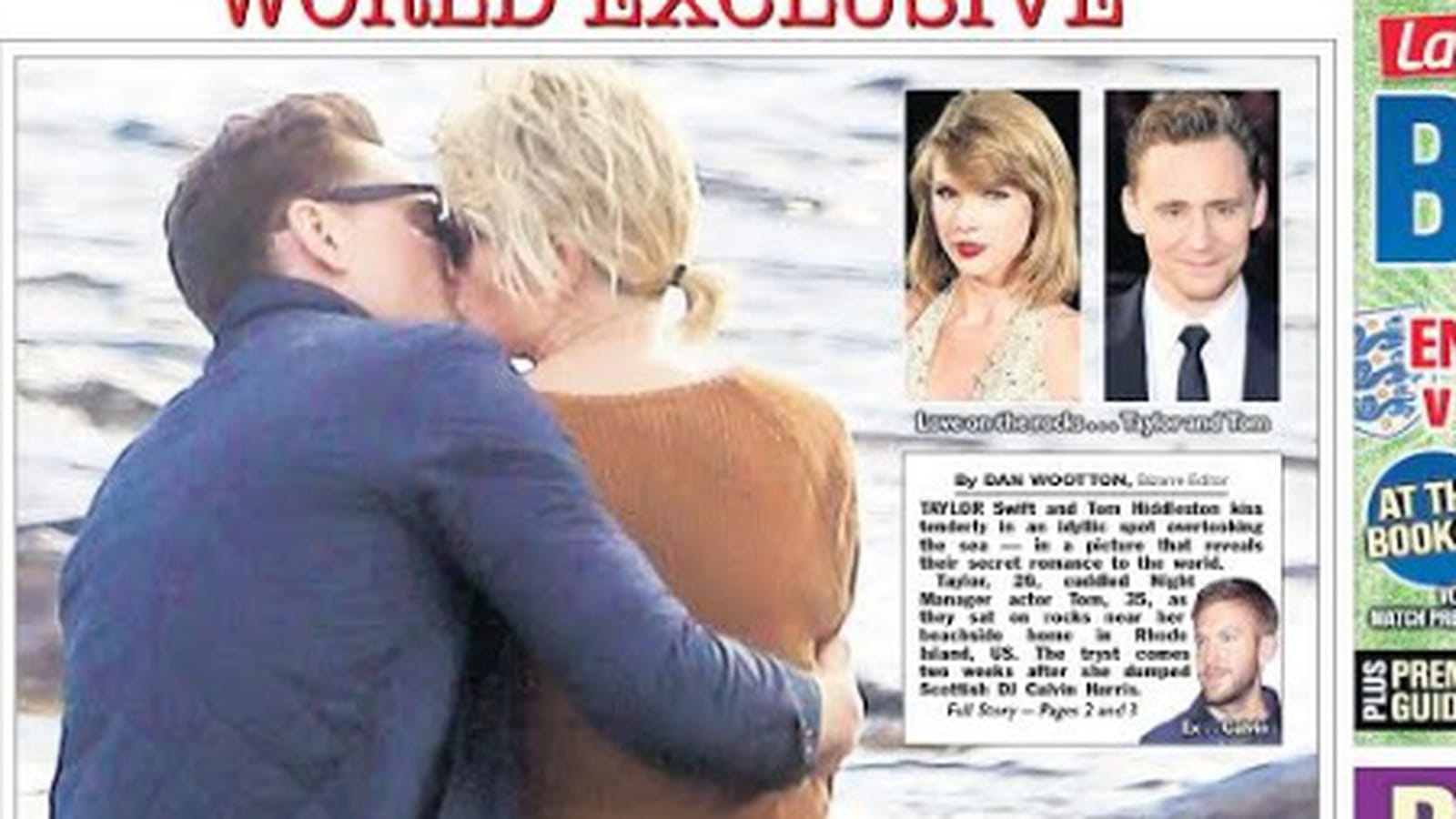 Taylor Swift et Tom Hiddleston 