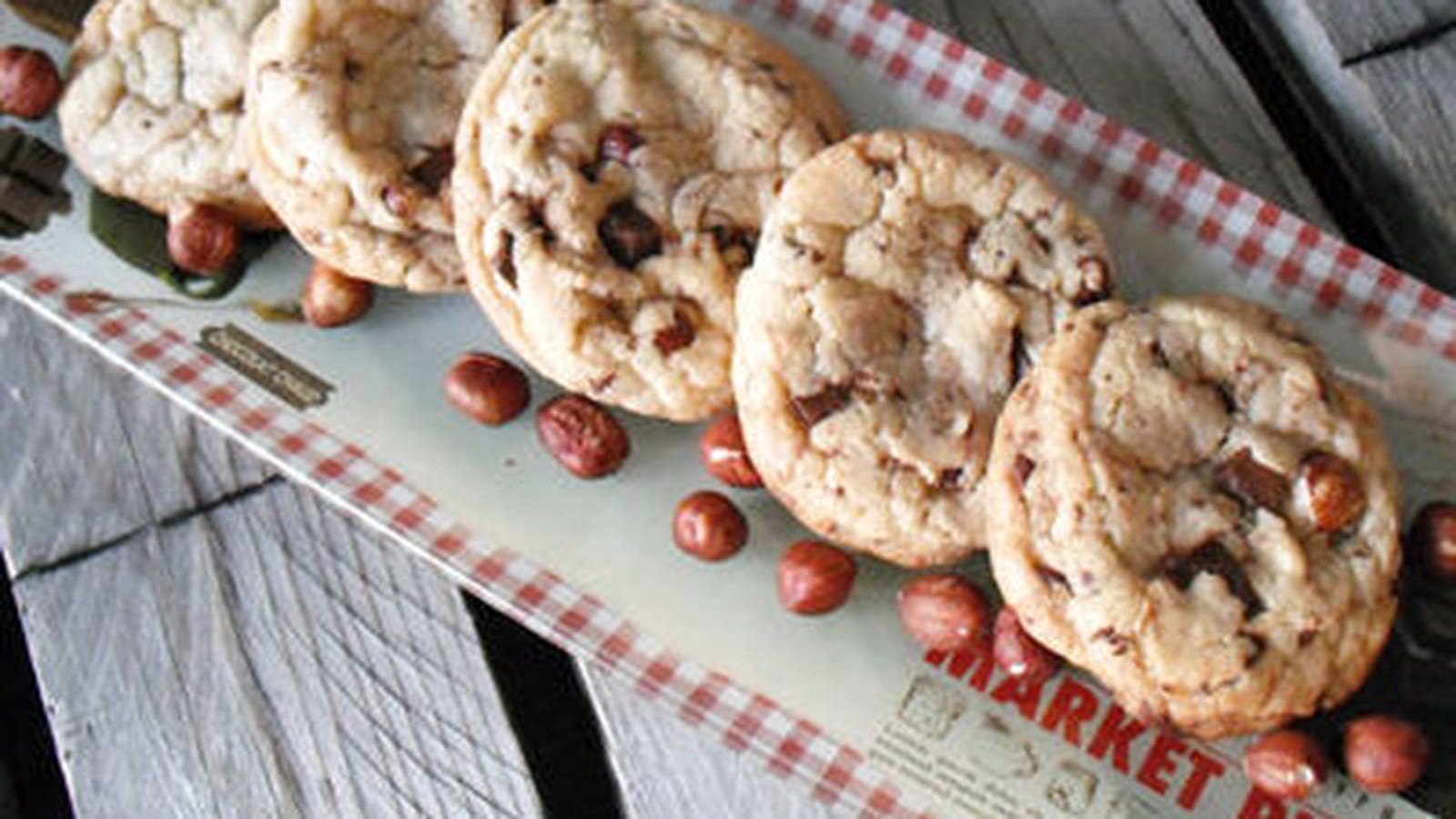 Cookies chocolat-noisette