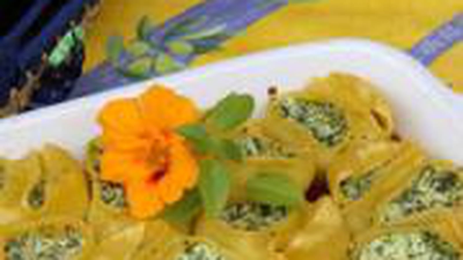 Conchiglioni giganti à la ricotta et aux épinards