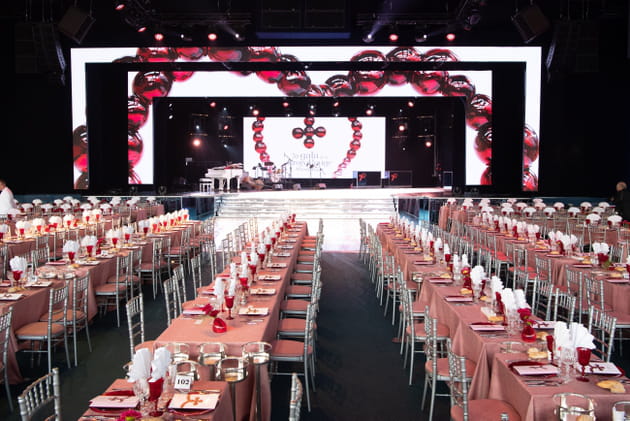 Un d&eacute;cor somptueux pour des invit&eacute;s prestigieux