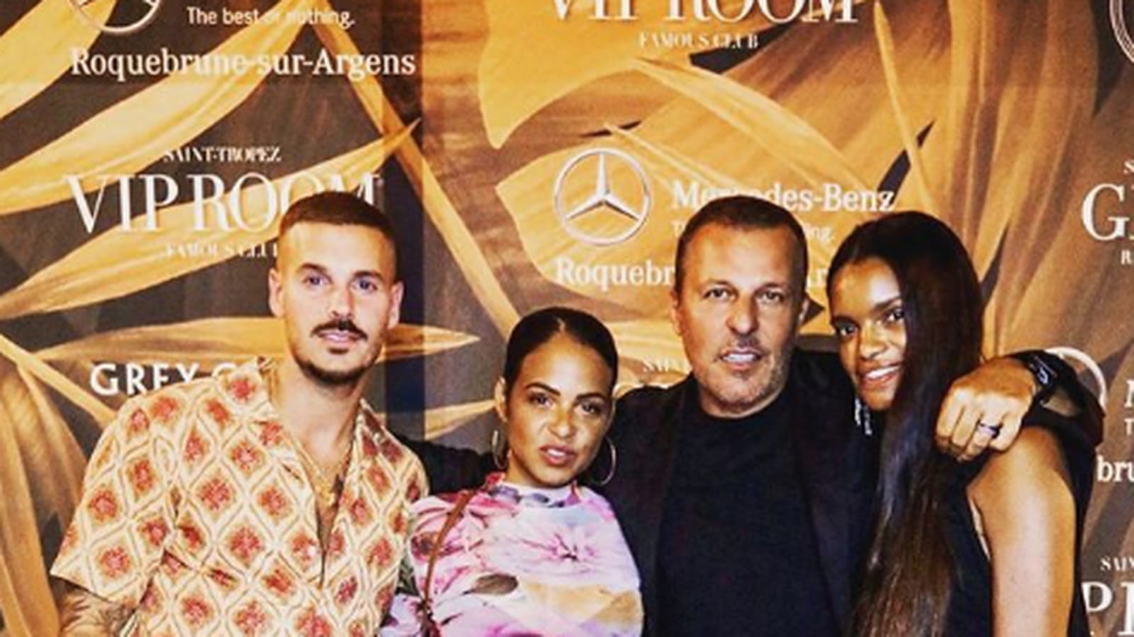 Matt Pokora, Christina Milian et Jean-Roch