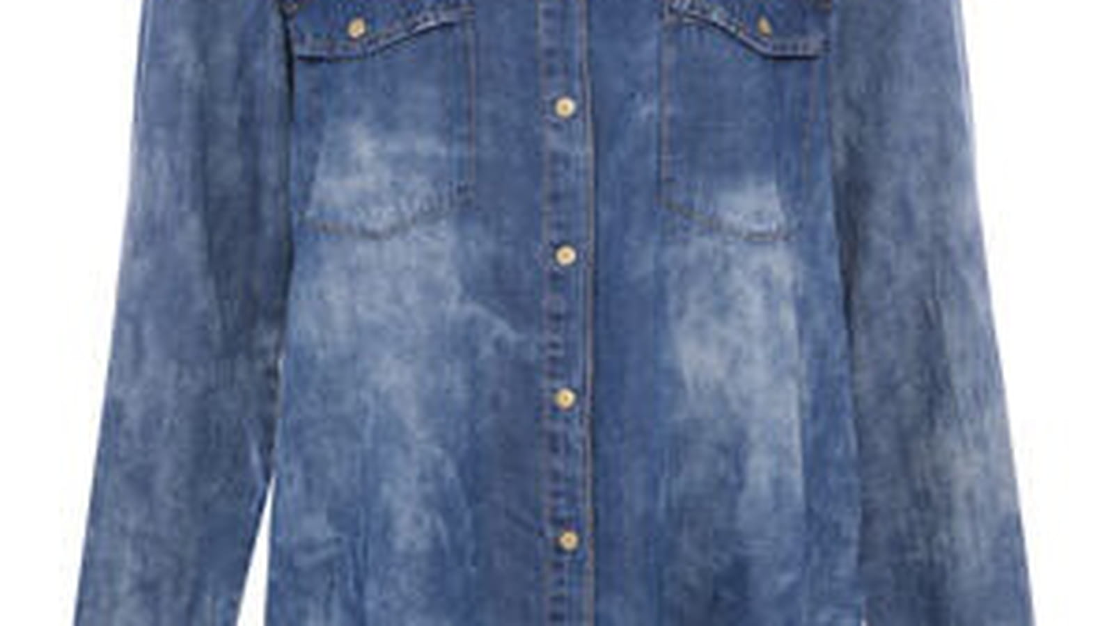 Chemise en jean used de Pull& Bear