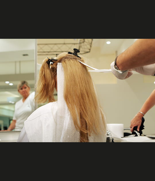 Des m&egrave;ches lumineuses