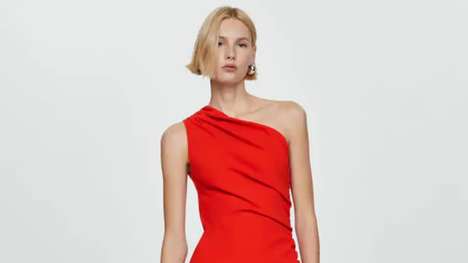 Robe asymétrique Mango