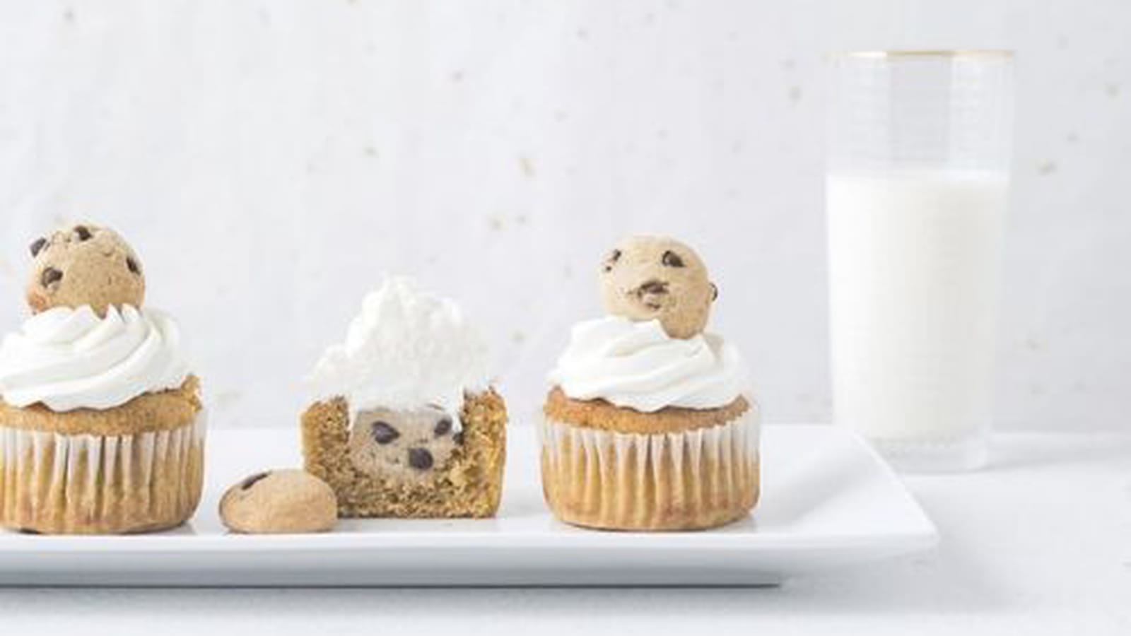 Cupcakes à la pâte de biscuits