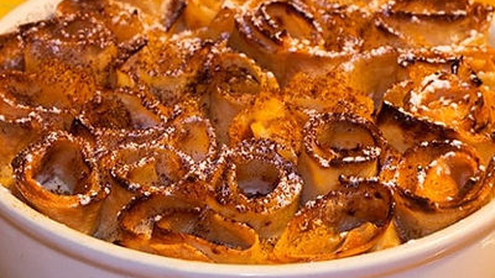 Gratin de crêpes aux abricots