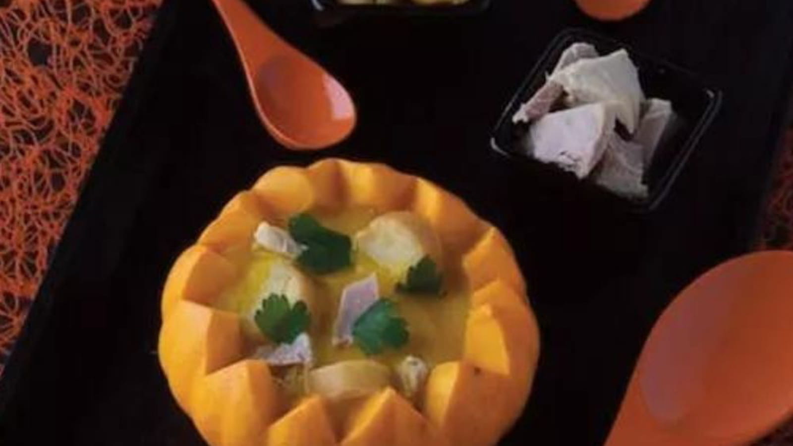 Velouté de thon blanc et potiron