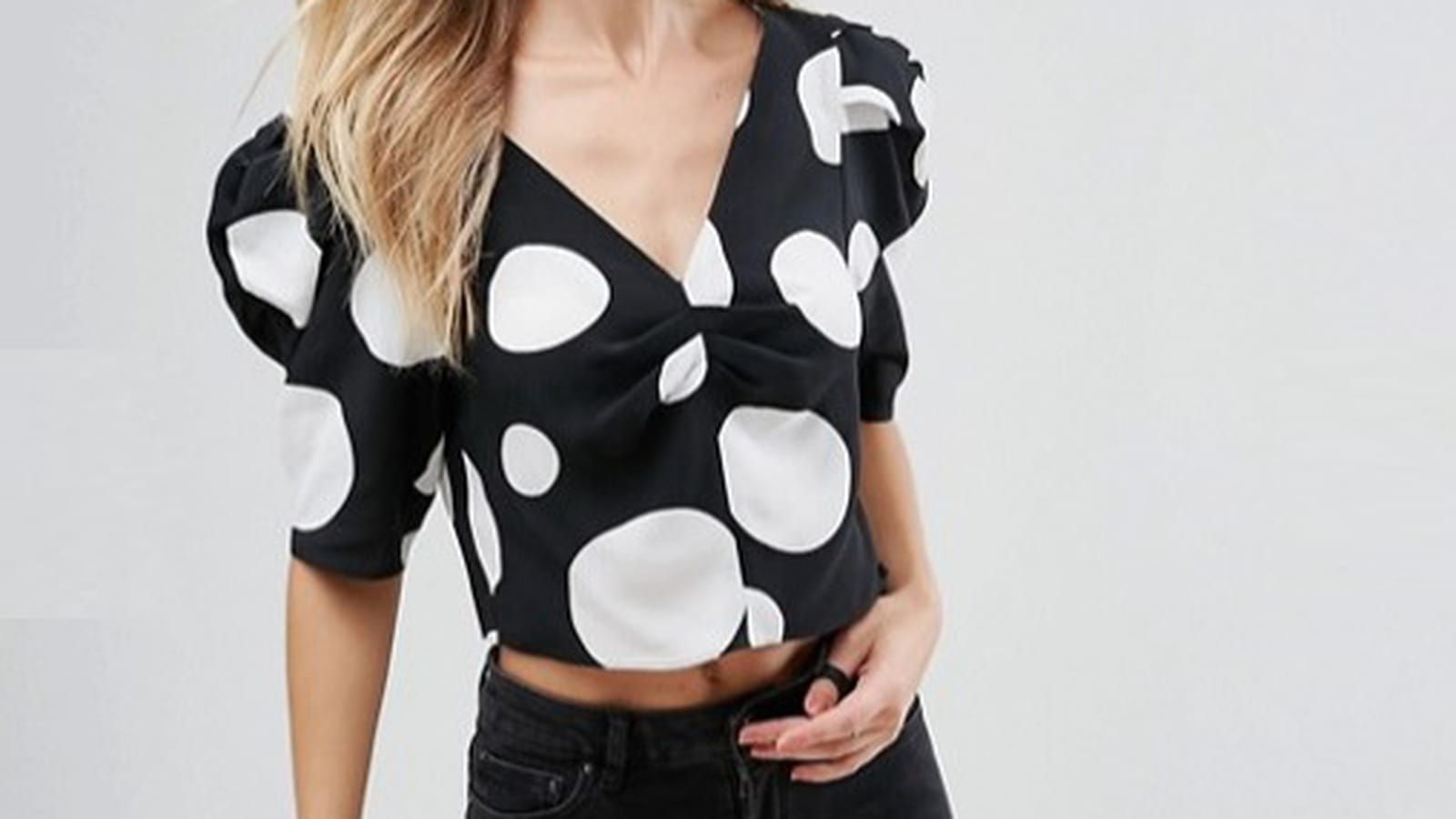 Top à pois