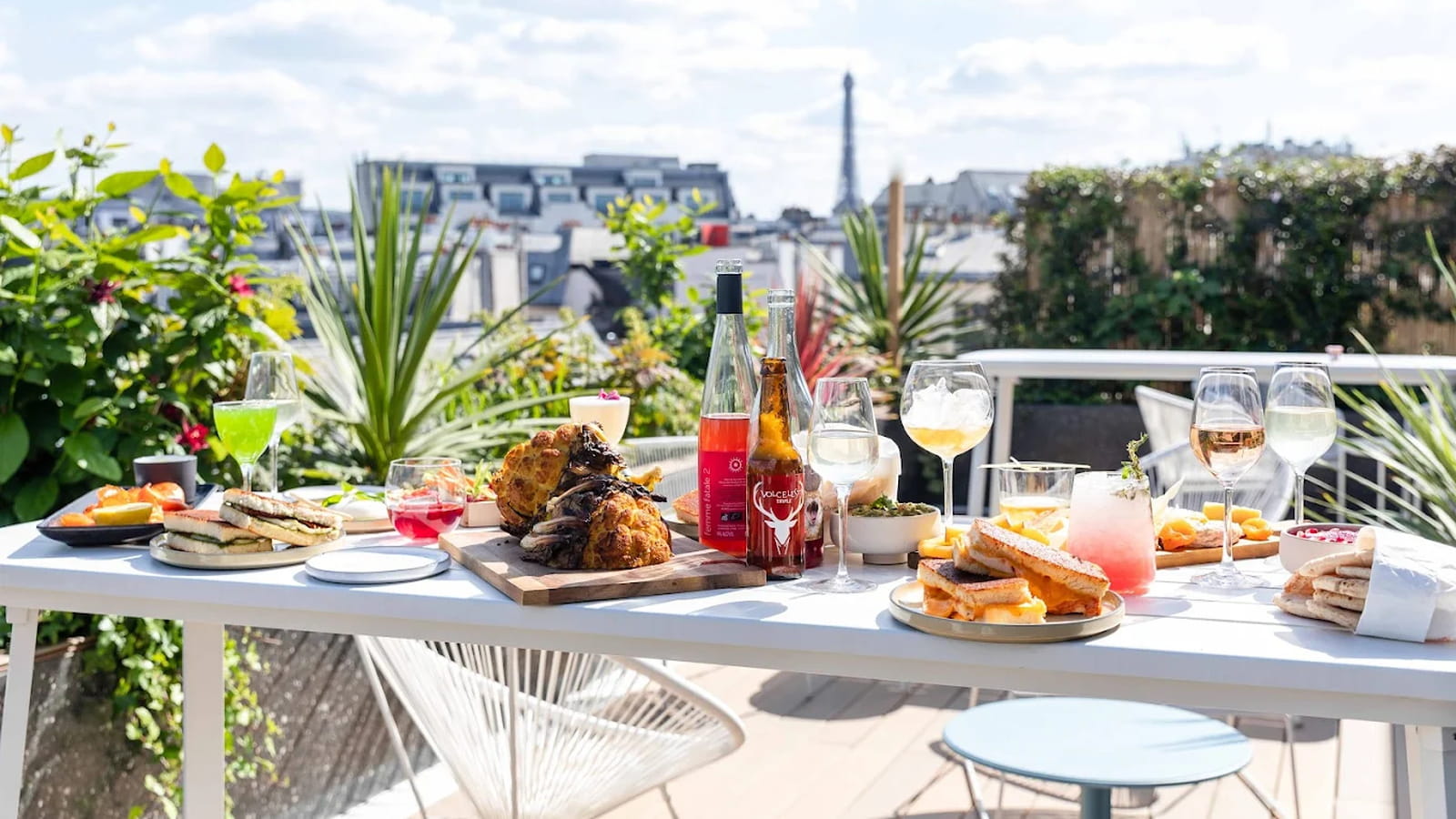 Le rooftop du Pley Hôtel - Paris