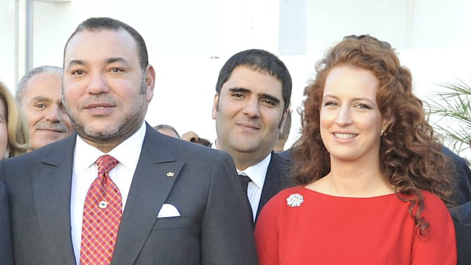 Le roi Mohammed VI et la princesse Lalla Salma