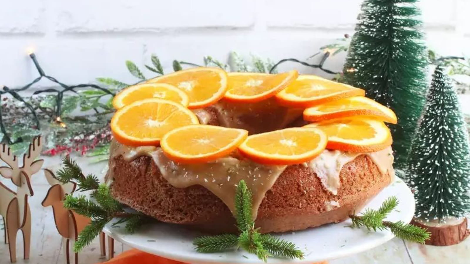 Christmas cake aux agrumes