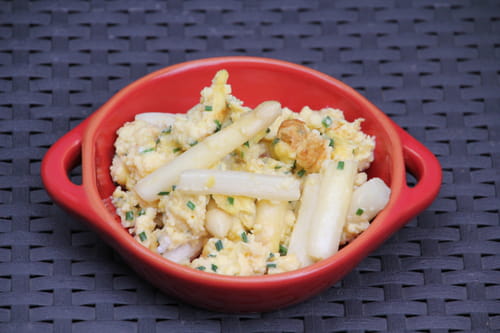 frittata aux asperges et parmesan
