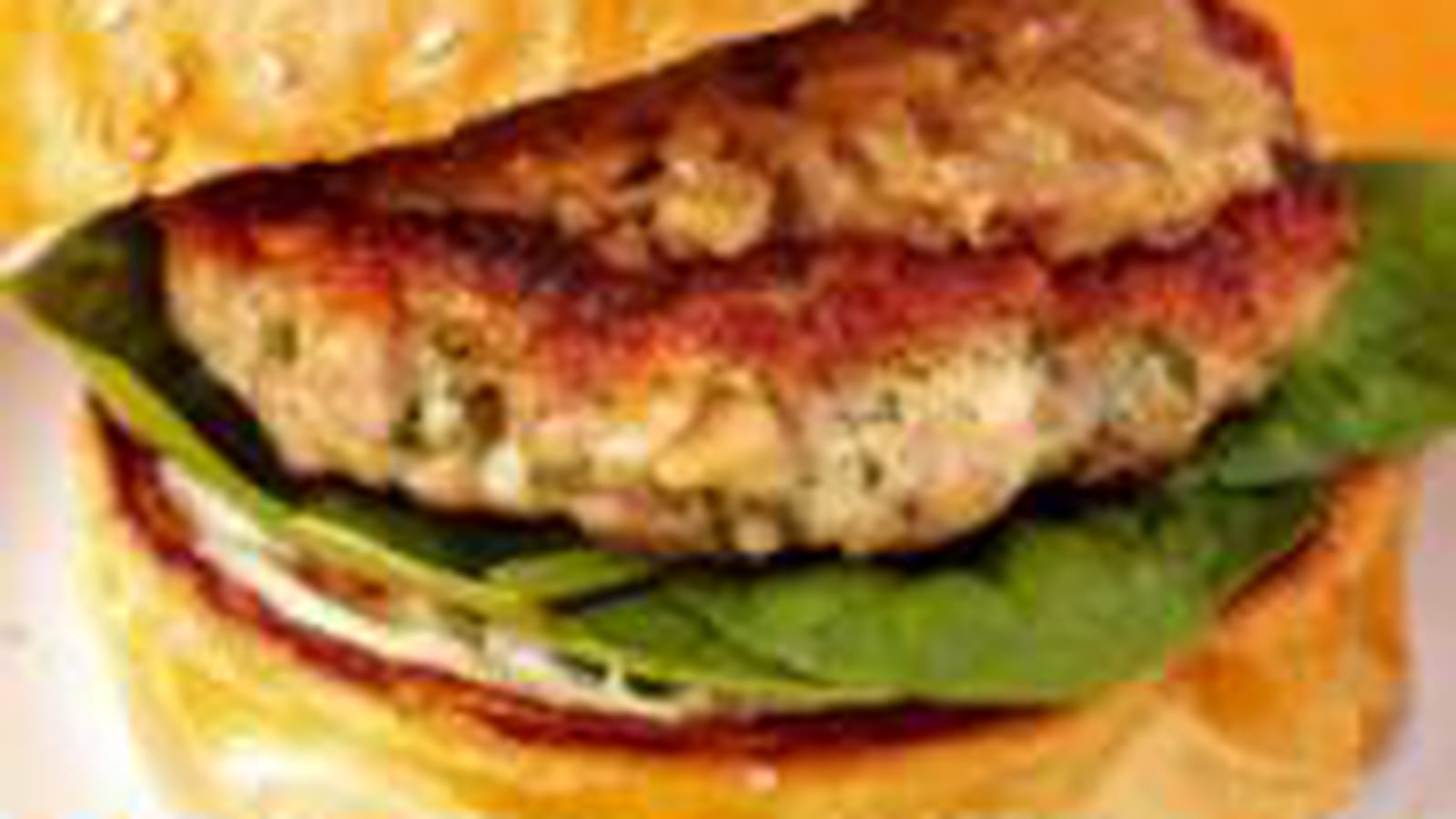 Burger de lapin à l'aïoli