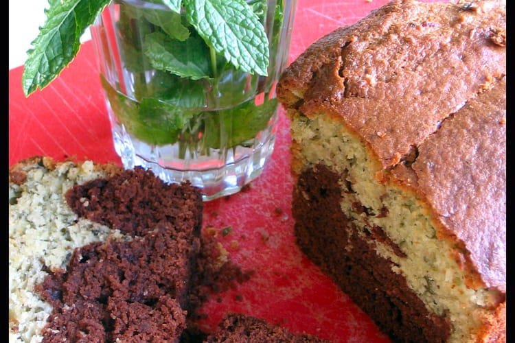 Recette De Cake Marbre Chocolat Menthe