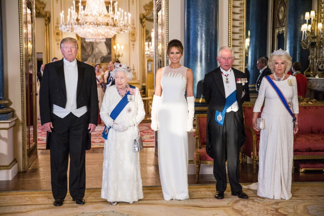 Rencontre entre les Trump et la famille royale britannique