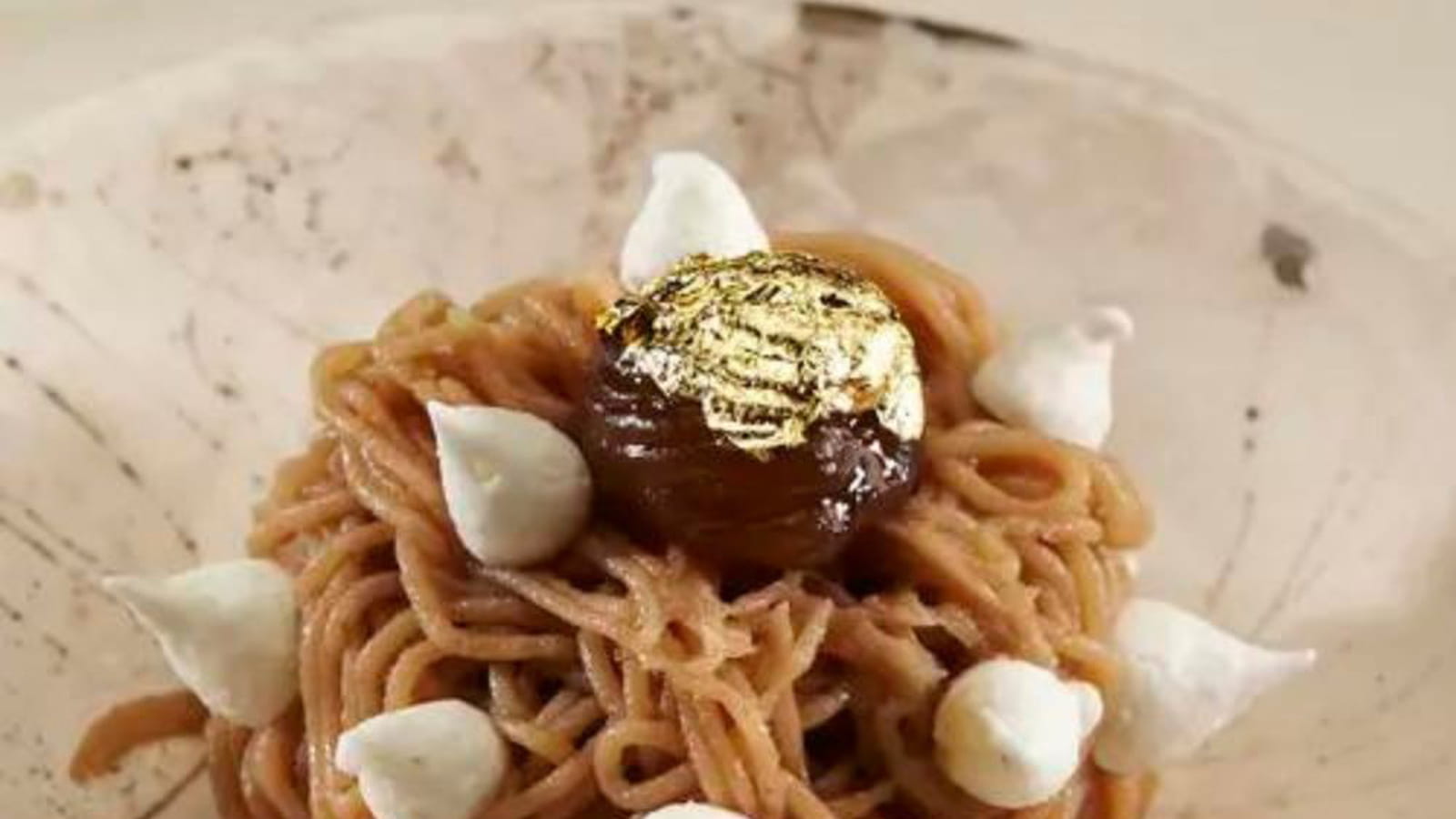 Mont blanc aux marrons de l'Ardèche